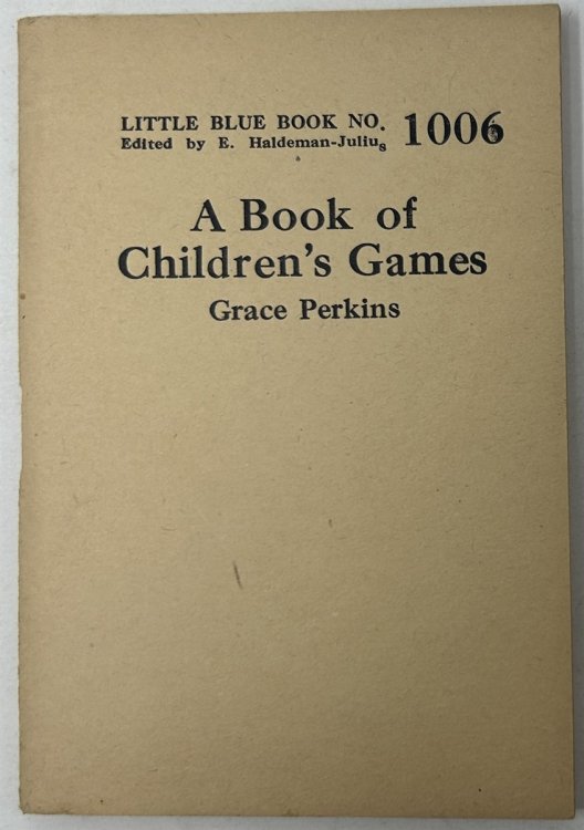 A Book of Children's Games