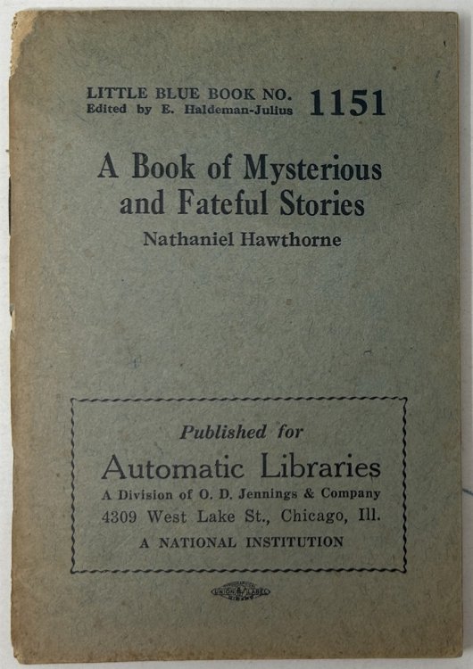 A Book of Mysterious and Fateful Stories