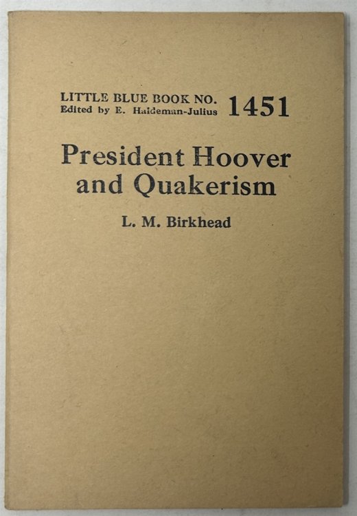 President Hoover and Quakerism