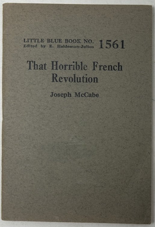 That Horrible French Revolution
