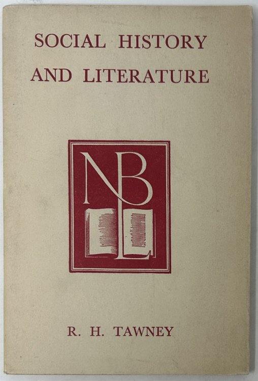 Social History and Literature (National Book League Seventh Annual Lecture)