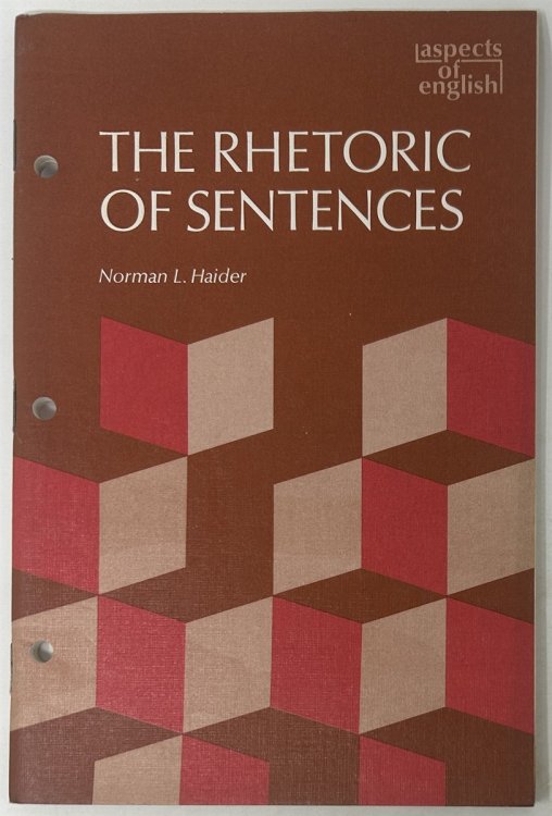 The Rhetoric of Sentences