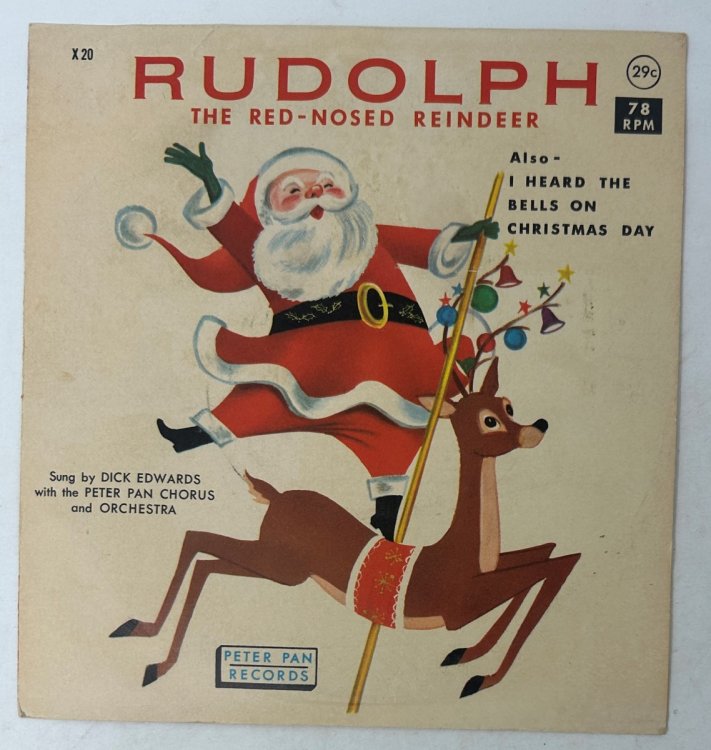 [Vinyl Record]: Rudolph the Red-Nosed Reindeer [7