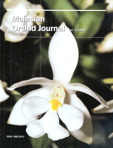 Malesian Orchid Journal - a Bi-Annual Journal of Orchid Systematics, Morphology and Natural History. Volume 4