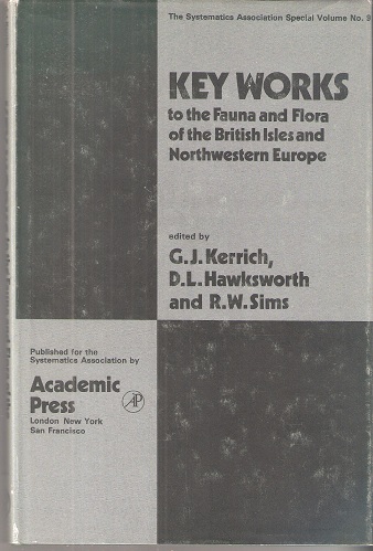 Key Works to the Fauna and Flora of the British Isles and Northwestern Europe