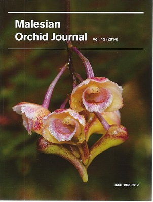 Malesian Orchid Journal Volume 13