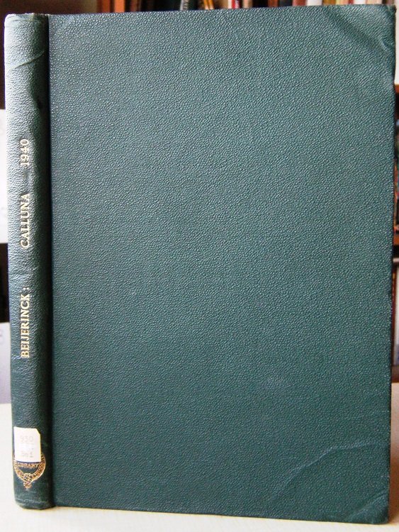 Calluna - a Monograph on the Scotch Heather