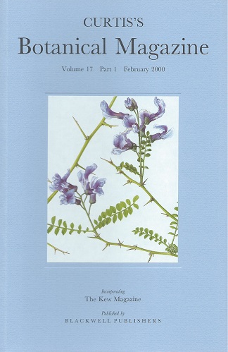 Curtis's Botanical Magazine Volume 17 Part 1 (incorporating the Kew Magazine) - includes the article 'The Artwork of Curtis's Botanical Magazine'