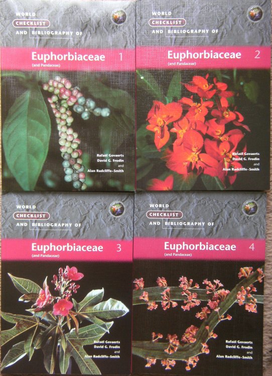World Checklist and Bibliography of Euphorbiaceae (and Pandanaceae)