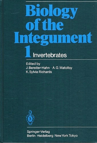 Biology of the Integument, Volume 1 - Invertebrates