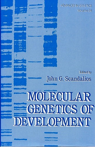 Molecular Genetics of Development (Advances in Genetics Volume 24)