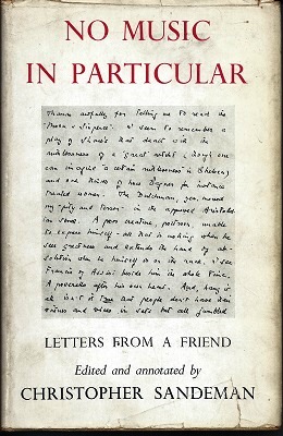 No Music in Particular - letters from a friend