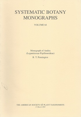 Monograph of Andira (Leguminosae-Papilionoideae)