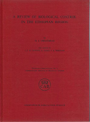 Image for A Review of Biological Control in the Ethiopian Region A Review of Biological Control in the Ethiopian Region
