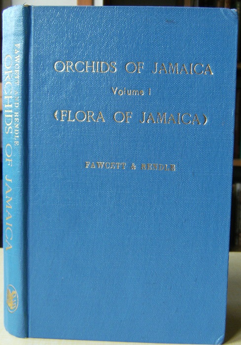Flora of Jamaica. Volume 1 - Orchidaceae (1910). Facsimile reprint