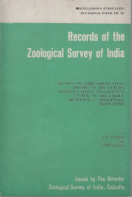 Studies on Some Orb-Weaving Spiders of the Genera Neoscona and Araneus of the Family Araneidae ( Argiopidae) from India