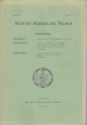 North American Flora Series II Part 10 - Compositae : Mutisieae, Senecioneae, Vernonieae
