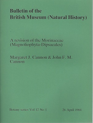 Revision of the Morinaceae (Magnoliophyta - Dipsacales)