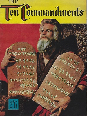 The Ten Commandments (Souvenir brochure )