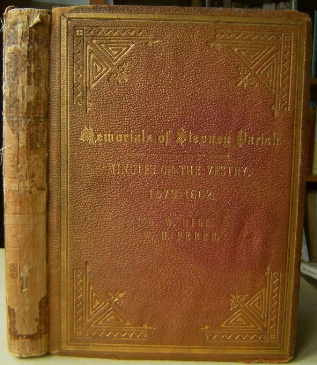 Memorials of Stepney Parish; that is to say the vestry minutes from 1579 to 1662, now first printed, with an introduction and notes