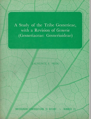 A Study of the Tribe Gesnerieae, with a Revision of Gesneria (Gesneriaceae: Gesnerioideae)