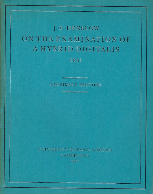 On the Examination of a Hybrid Digitalis