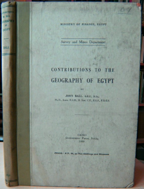 Contributions to the Geography of Egypt
