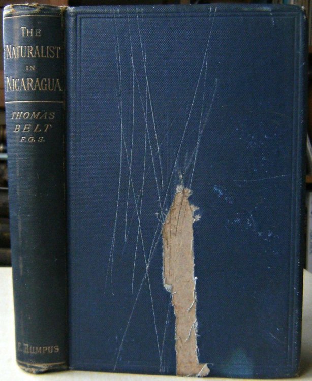 The Naturalist in Nicaragua: A Narrative of a Residence at the Gold Mines of Chontales; Journeys in the Savannahs and Forests. with Observations on animals and plants in reference to the theory of evolution of living forms