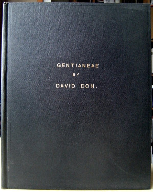 Description of the Indian Gentianaceae