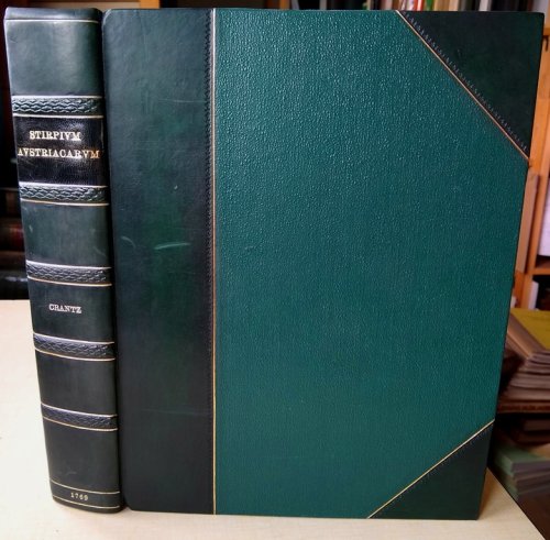 Stirpium Austriacarum Pars I & II continens fasciculos tres cum figuris aeneis - Volumes 1 & 2 [ Professor Isaac Bayley Balfour 's copy]