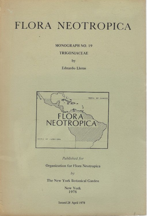 Flora Neotropica. Monograph 19 - Trigoniaceae