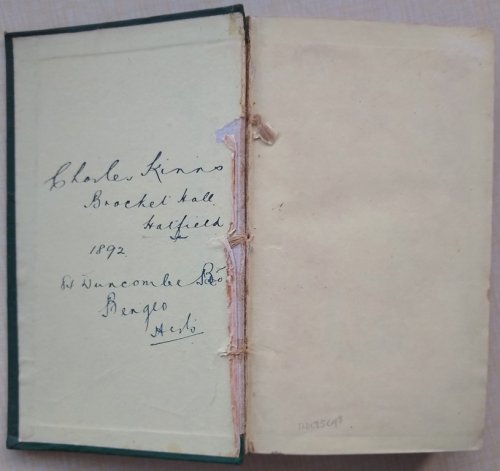 Flora Hertfordiensis: or a Catalogue of Plants found in the Country of Hertford, wit the stations of the rarer species [with both supplements]