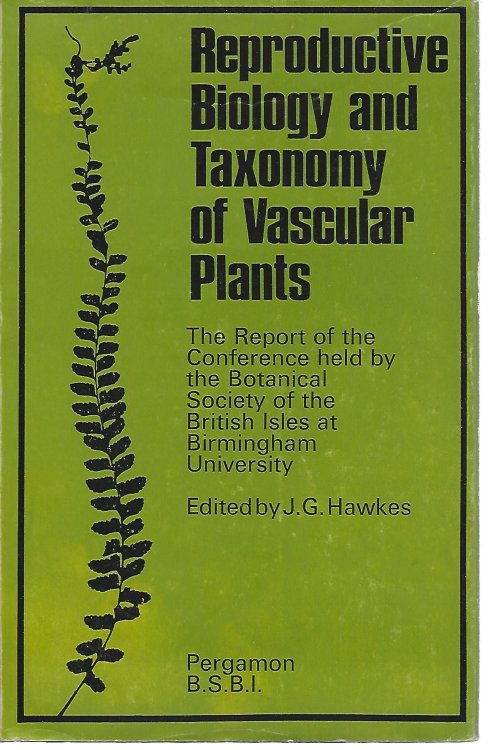 Reproductive Biology and Taxonomy of Vascular Plants
