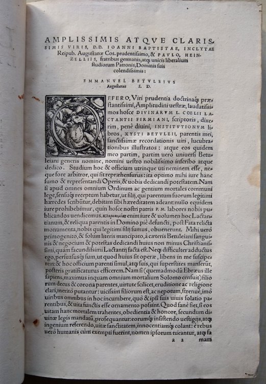 L. Coelii Lactantii Firmiana Opera, quae quidem extant omnia.accesserunt Xysti Betuleii Augustini oia ac erudita commentario, nunc primium in luceni edita