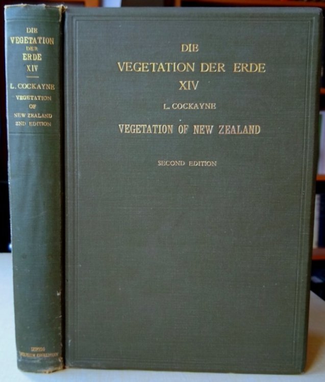 The Vegetation of New Zealand [Will Ingwersen's copy]