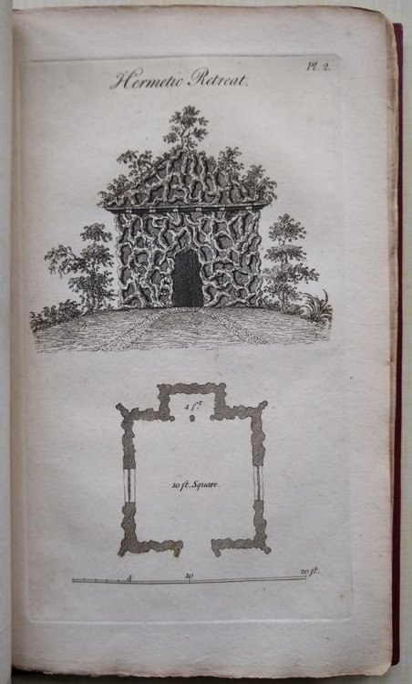 Grotesque Architecture, or Rural Amusement consisting of Plans, Elevations, and Sections, for huts, retreats, summer and winter hermitages, terminaries, Chinese, Gothic and natural grottos [etc] . many of which may be executed with flints