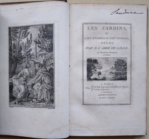 Les Jardins, ou L'Art D'Embellir Les Paysages. Poeme