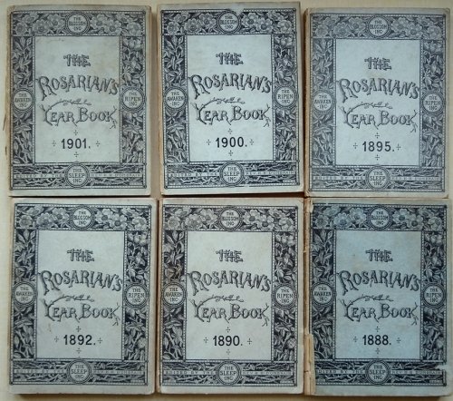 The Rosarian's Year Book for 1888, 1890, 1892, 1895, 1900 and 1901