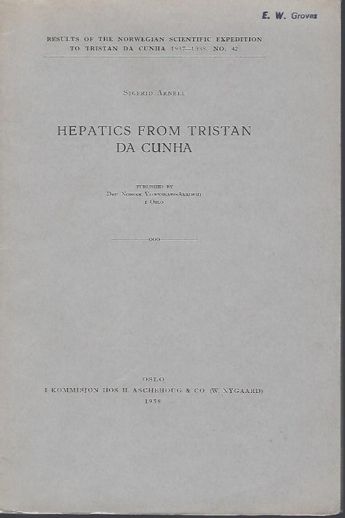 Hepatics from Trista da Cunha