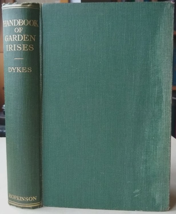 A Handbook of Garden Irises [G.L. Pilkington's copy]