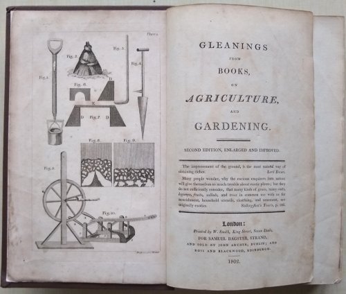 Gleanings from Books on Agriculture and Gardening [Anthony Huxley's copy]