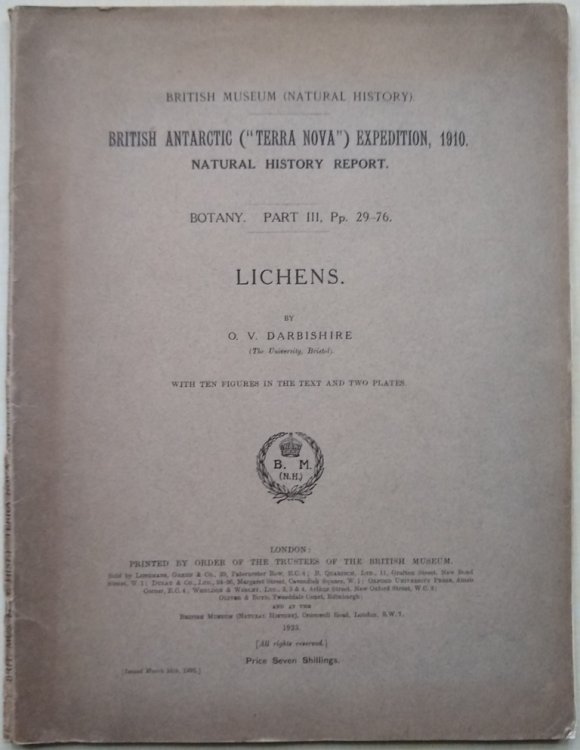 Lichens [British Antarctic (