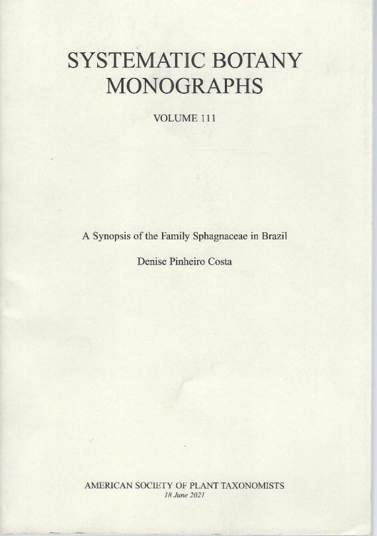 A Synopsis of the Family Sphagnaceae in Brazil