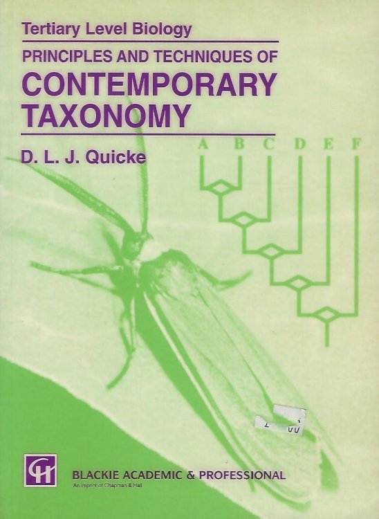 Image for Principles and techniques of Contemporary Taxonomy Principles and techniques of Contemporary Taxonomy