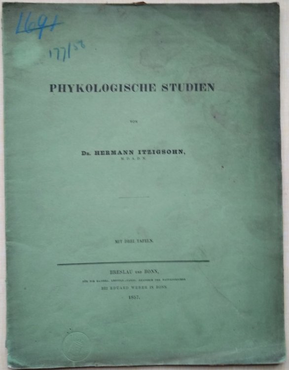 Image for Phykologische Studien Phykologische Studien