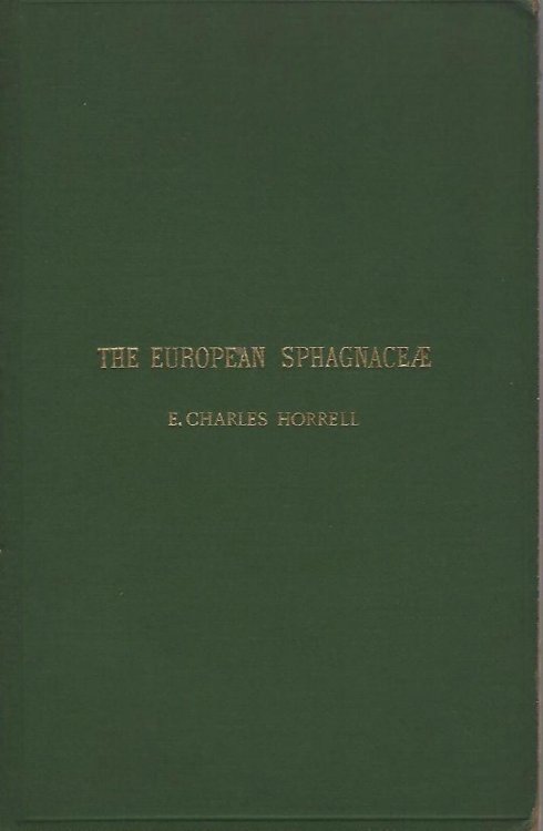 The European Sphagnaceae (after Warnstorf)