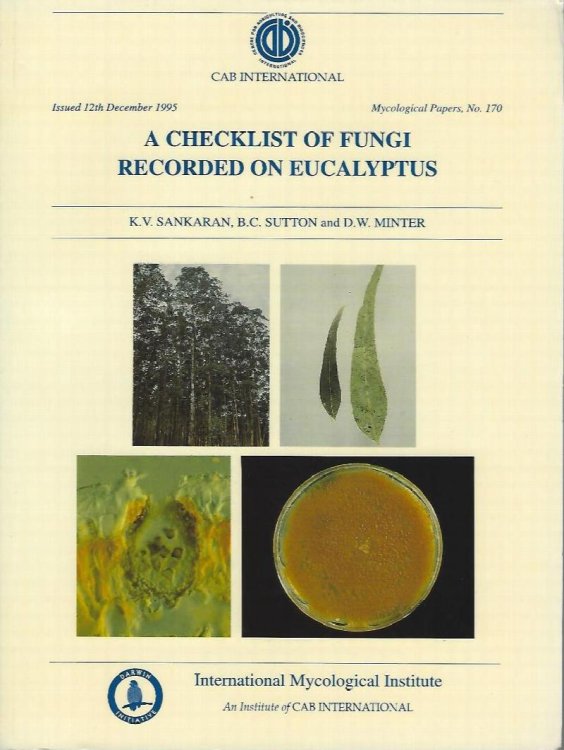 A Checklist of Fungi Recorded on Eucalyptus