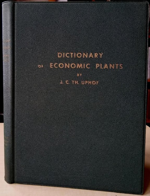Image for Dictionary of Economic Plants Dictionary of Economic Plants