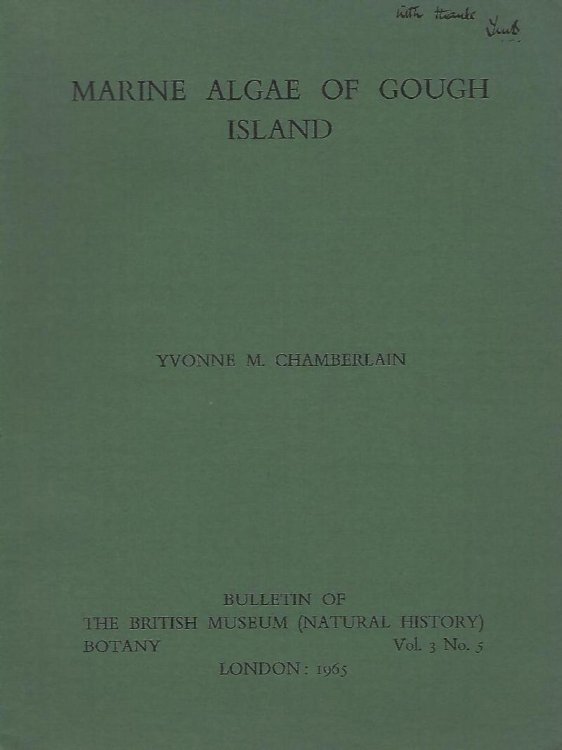 Marine Algae of Gough Island