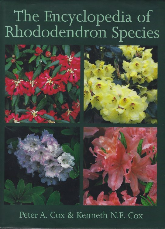 The Encyclopaedia of Rhododendron Species (with the loose extra pages of the supplement)